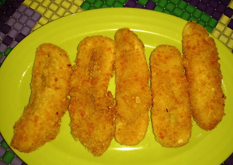 Bahan Pisang Crunchy Simple | Resep Membuat Pisang Crunchy Simple Yang Enak Dan Lezat