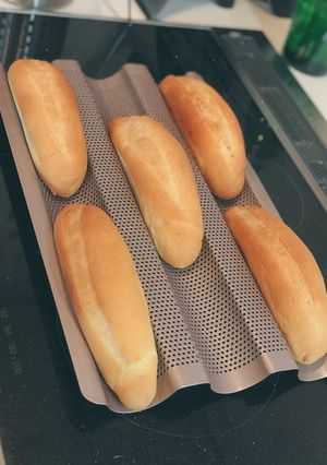 A picture of Vietnamese banh mi.