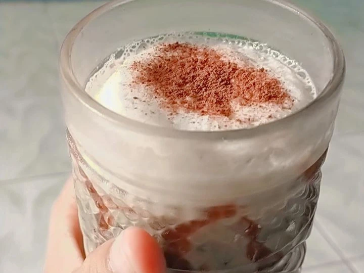 Cara Gampang Menyiapkan Resep Es cappucino cincau yang Uenak Anti Ribet, Lezat