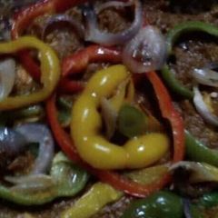A picture of Baked paneer.