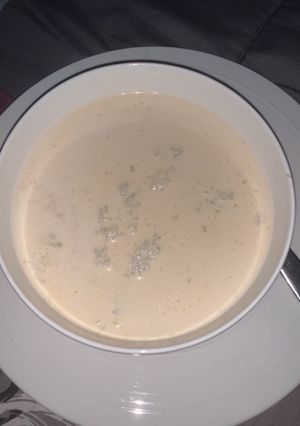 A picture of Rice pudding.