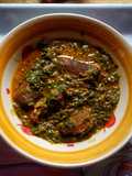 Ewedu and Egusi Soup
