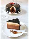 Triple Chocolate (Nutella) Cheese Cake