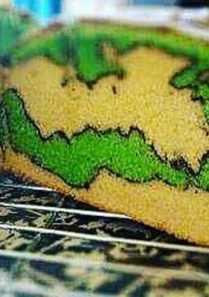Foto resep Topo Map Love Cake
