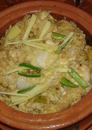 A picture of Chicken malai handi#cookpad charity.