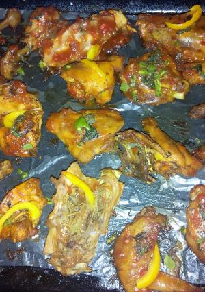 A picture of Spicy Chicken #bakingcontest.