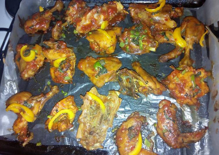 Easiest Way to Prepare Favorite Spicy Chicken #bakingcontest