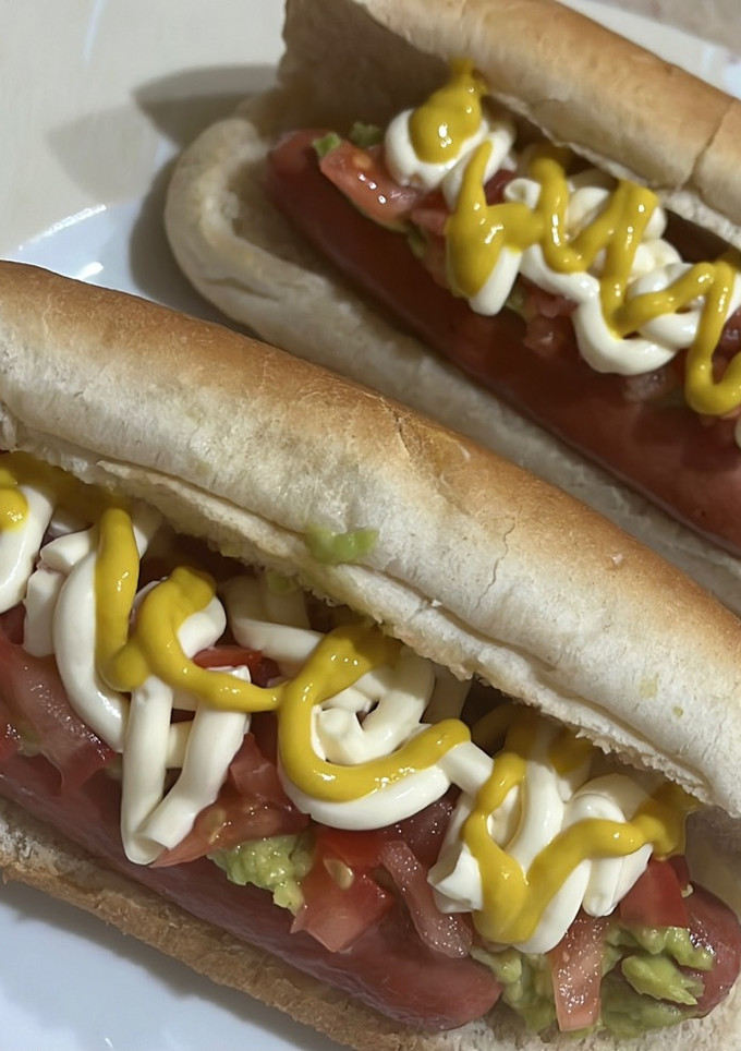 Una foto de Perritos calientes
