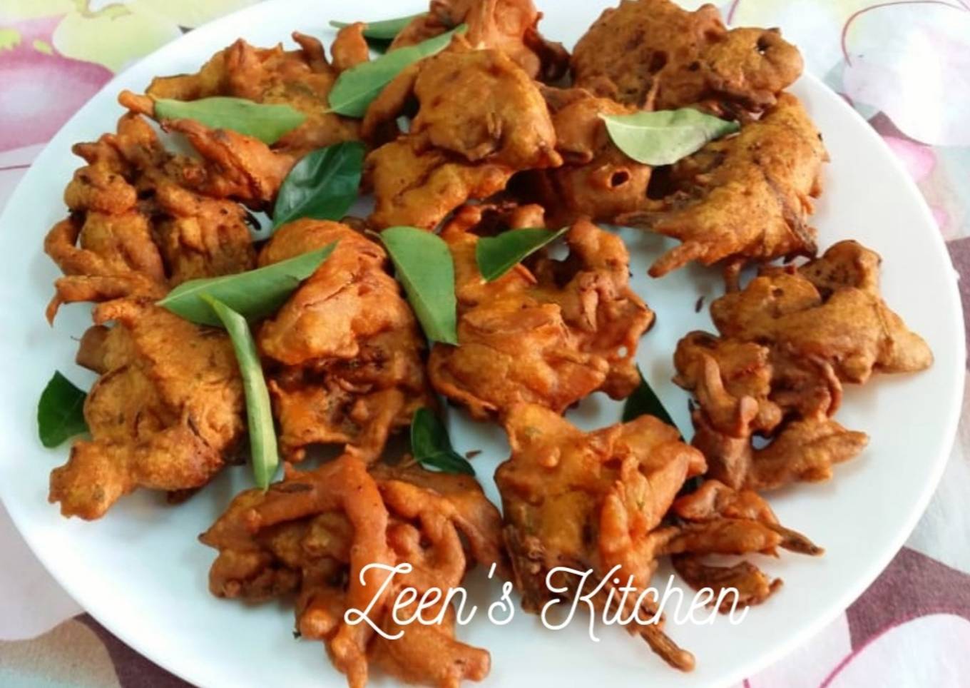 Simple Gram Flour or Besan Pakoras