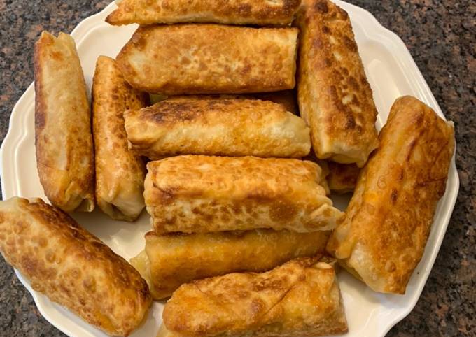 Simple Way to Make Favorite Cheesesteak Egg Rolls