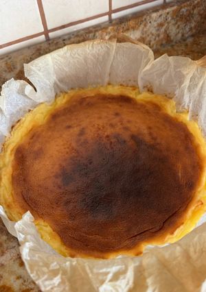 Una foto de Tarta de queso al horno