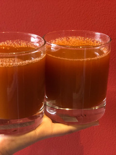 Una foto de Jugo de zanahoria