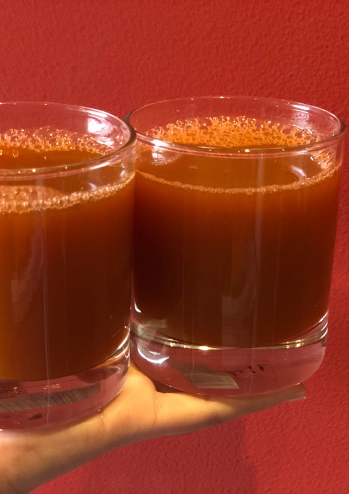 Una foto de Jugo de zanahoria