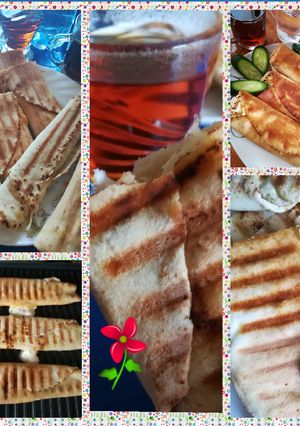 صورة لوصفة سندوش جبنة 🧀🌯