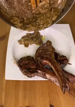 صورة لوصفة صوص المشروم او الفطر
