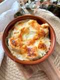 Coliflor con bechamel gratinada en Airfryer