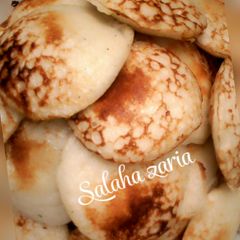 Rice masa(wainar shinkafa) fried through local pan(tandar kasa) A picture of Rice masa(wainar shinkafa) fried through local pan(tandar kasa).