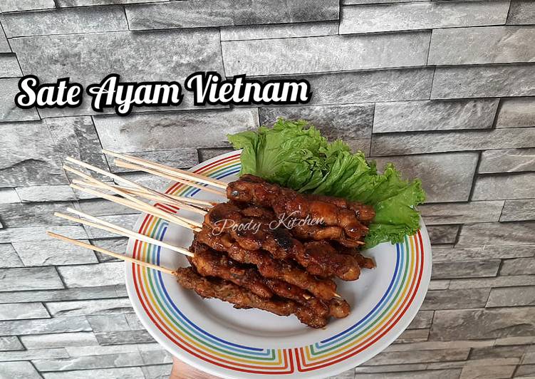 Cara Gampang Membuat Sate Ayam Vietnam, Bikin Ngiler