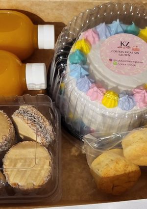 Una foto de Desayuno sin gluten para 2 (ideal para vender o regalar)