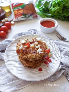 Foto resep Omelet Indomie