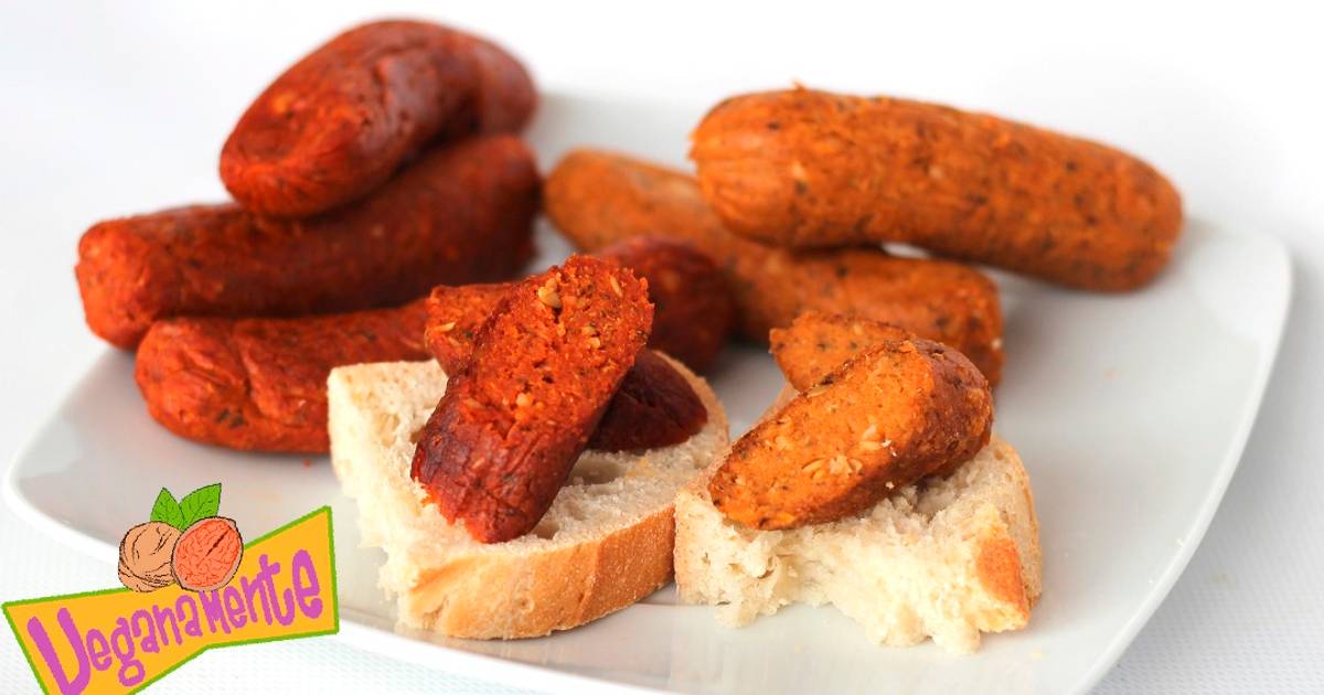 Chorizos Veganos Receta De Veganamente- Cookpad