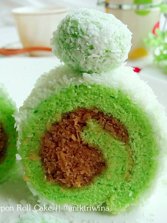 Resep Klepon Roll Cake, Bikin Ngiler