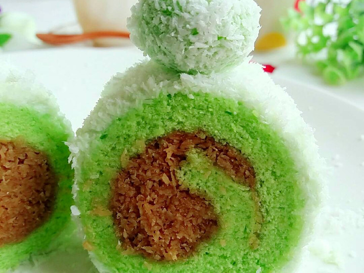 Resep Klepon Roll Cake, Bikin Ngiler