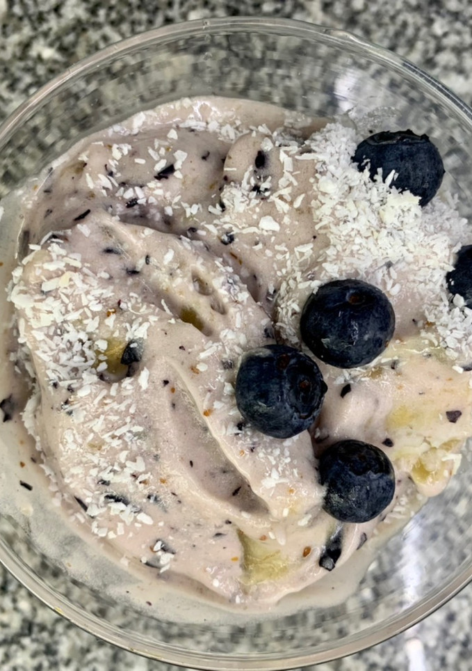 Una foto de Helado vegano