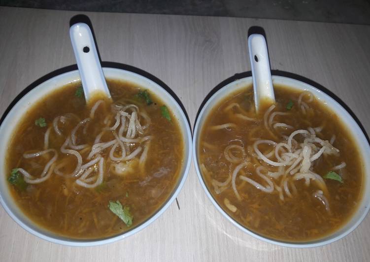 Recipe of Any-night-of-the-week Manchow soup