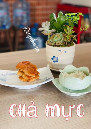 Hình của món Chả mực.