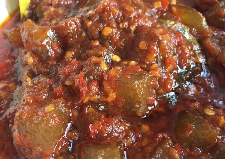 Sambal cecek/kulit sapi 🔥