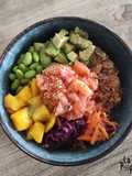 Poke bowl saumon