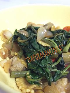 Foto resep Oseng Kangkung Jamur Kancing