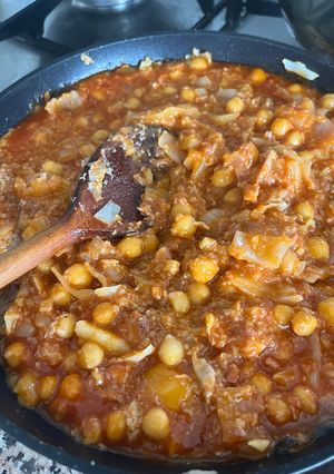 Una foto de Ropa vieja de cocido gallego
