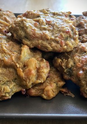 Una foto de Tortitas de repollo