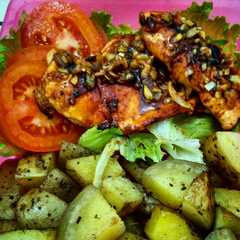 Steak Ayam Lemon Madu (Eat Clean Series) রেসিপির প্রধান ছবি