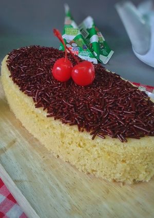 Foto resep Bolu Tepung Beras, No Oven, Lembut, Kempus2 😍👍