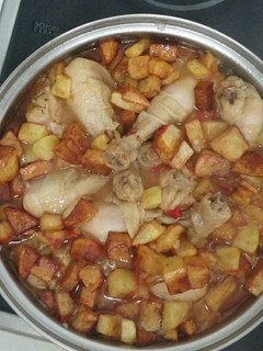 Una foto de Pollo al estilo mariano