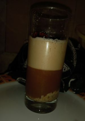Una foto de Malta con huevo batido... que alimento. !!😉🙋‍♀️😘