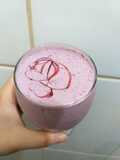 Batido /milkshake de frutos del bosque