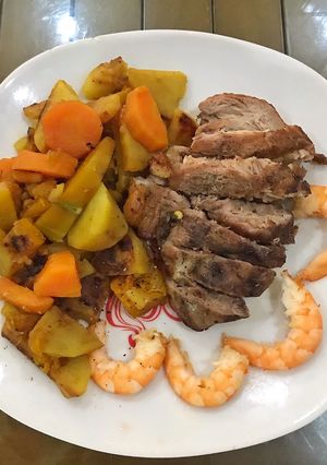 Hình của món Ăn trưa lowcarb.