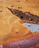 Творожный шоколадный кекс с изюмом и кофе