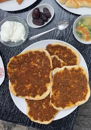 صورة لوصفة صفيحة فلسطينية