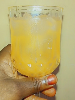 A picture of Cucumber and ginger drink.