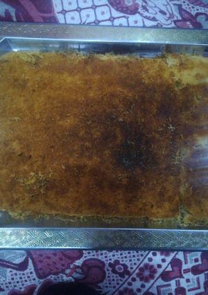 صورة لوصفة الكنافة ولا اروع
