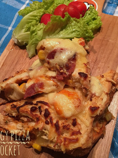 Foto resep Veggy Pizza Pocket