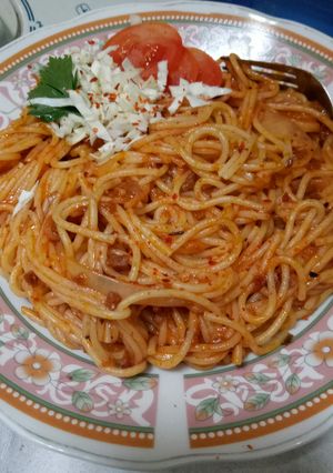 Foto resep Spaghetti bolognese sayur