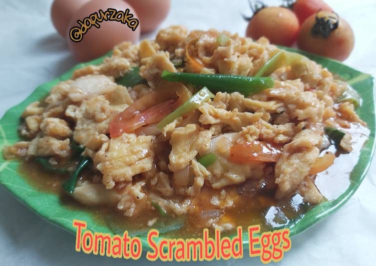 109》Telor Orak Arik Tomat & Tips Telor Silky 😋😍