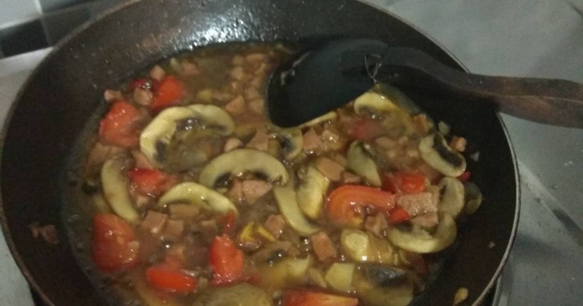  Resep  Jamur  champignon  saus tiram simple oleh Dede Rahma 