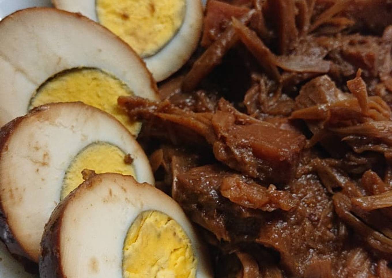 Gudeg Jogja dengan Telur